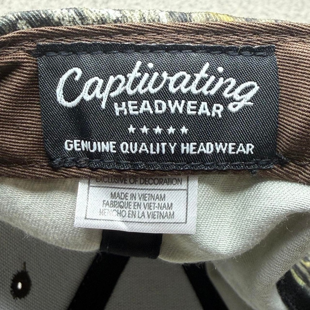 NWT Captivating Headwear OSU Oklahoma State Cowboys Mossy Oak Camo Hat - Picture 8 of 8